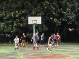 赛场争锋促友谊 携手共建创佳绩 ——记中铁十六局集团路桥公司与梅云街道篮